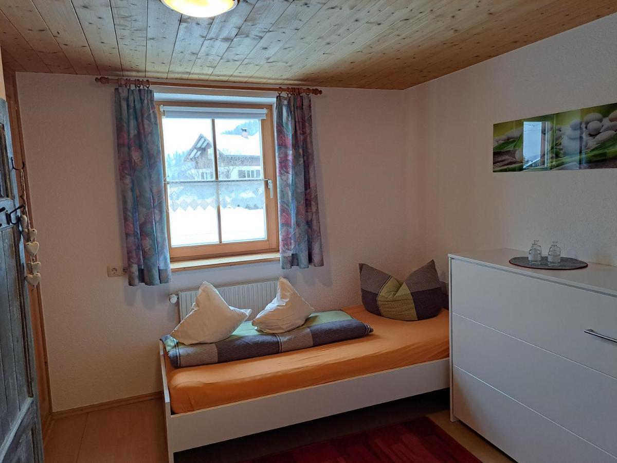 Ferienwohnung Annele Hittisau Buitenkant foto